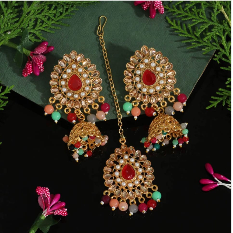 Earring & Tikka set