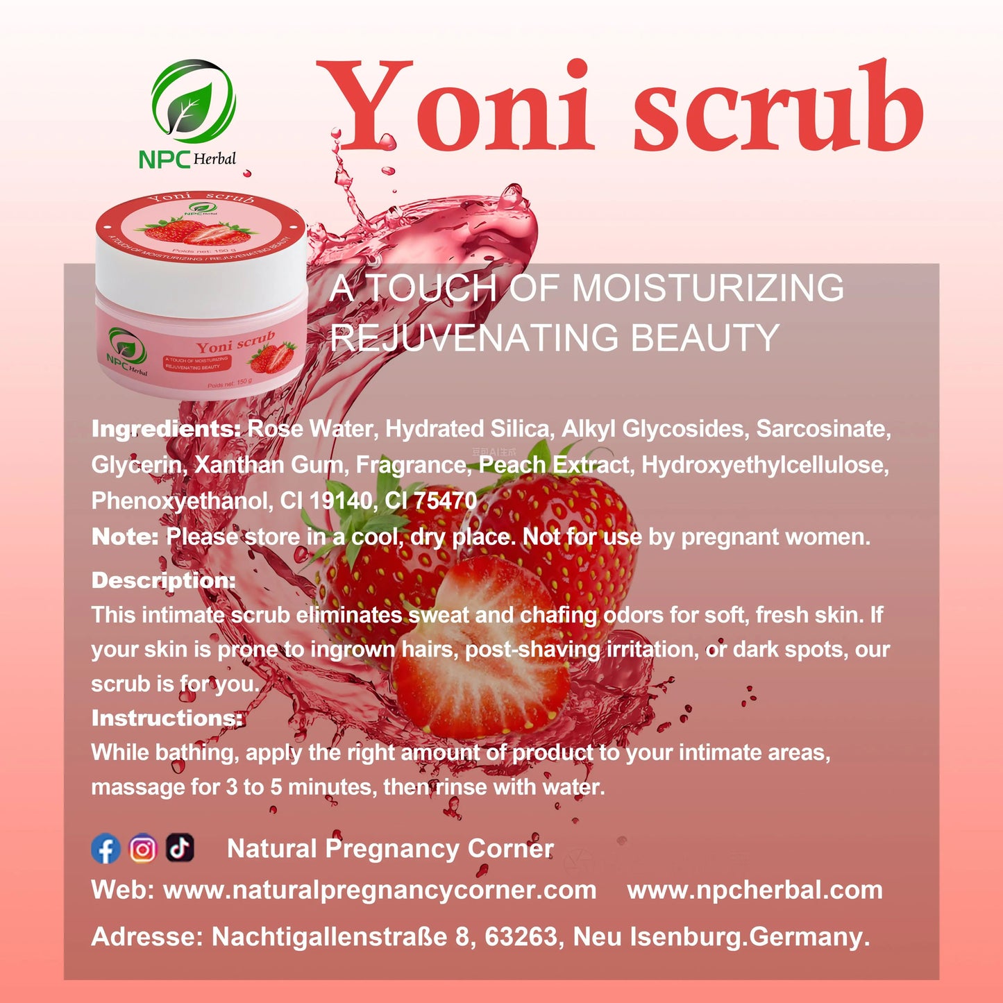 Yoni Scrub / Vaginal Scrub