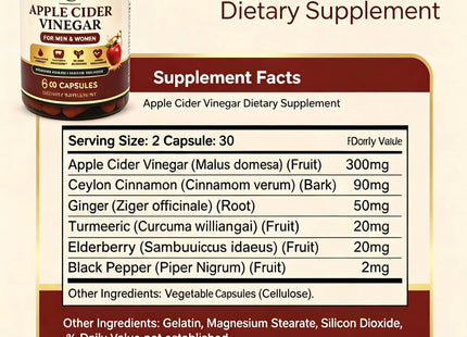 Apple Cider Vinegar Capsules