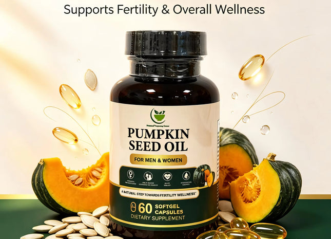 Pumpkin Seed Oil Softgel Capsules