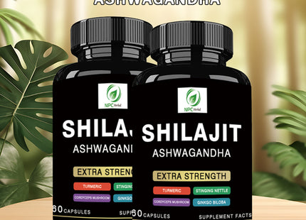 Shilajit+Ashwagandha Capusules