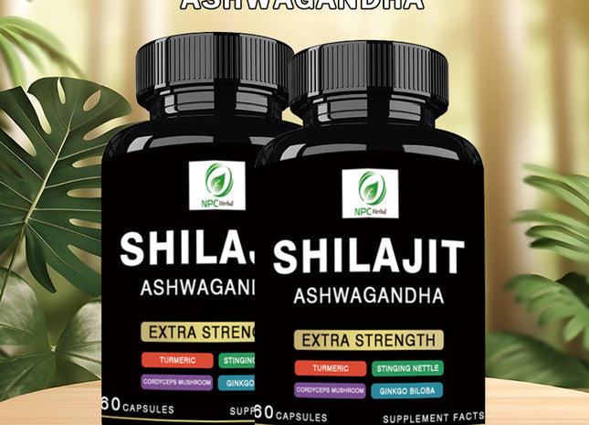 Shilajit+Ashwagandha Capusules