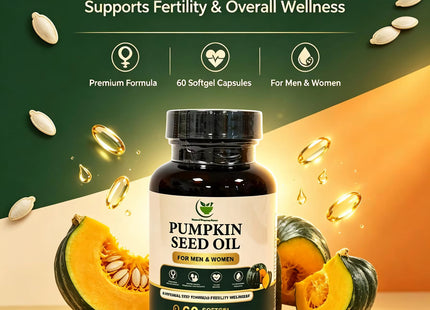 Pumpkin Seed Oil Softgel Capsules