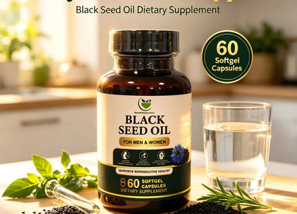 Black Seed Oil Softgel Capsules