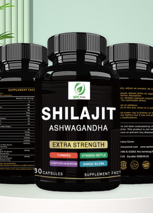 Shilajit+Ashwagandha Capusules