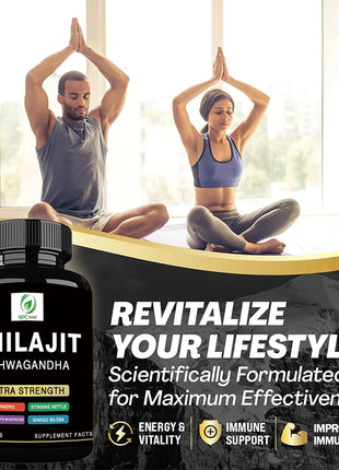 Shilajit+Ashwagandha Capusules