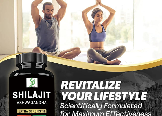 Shilajit+Ashwagandha Capusules