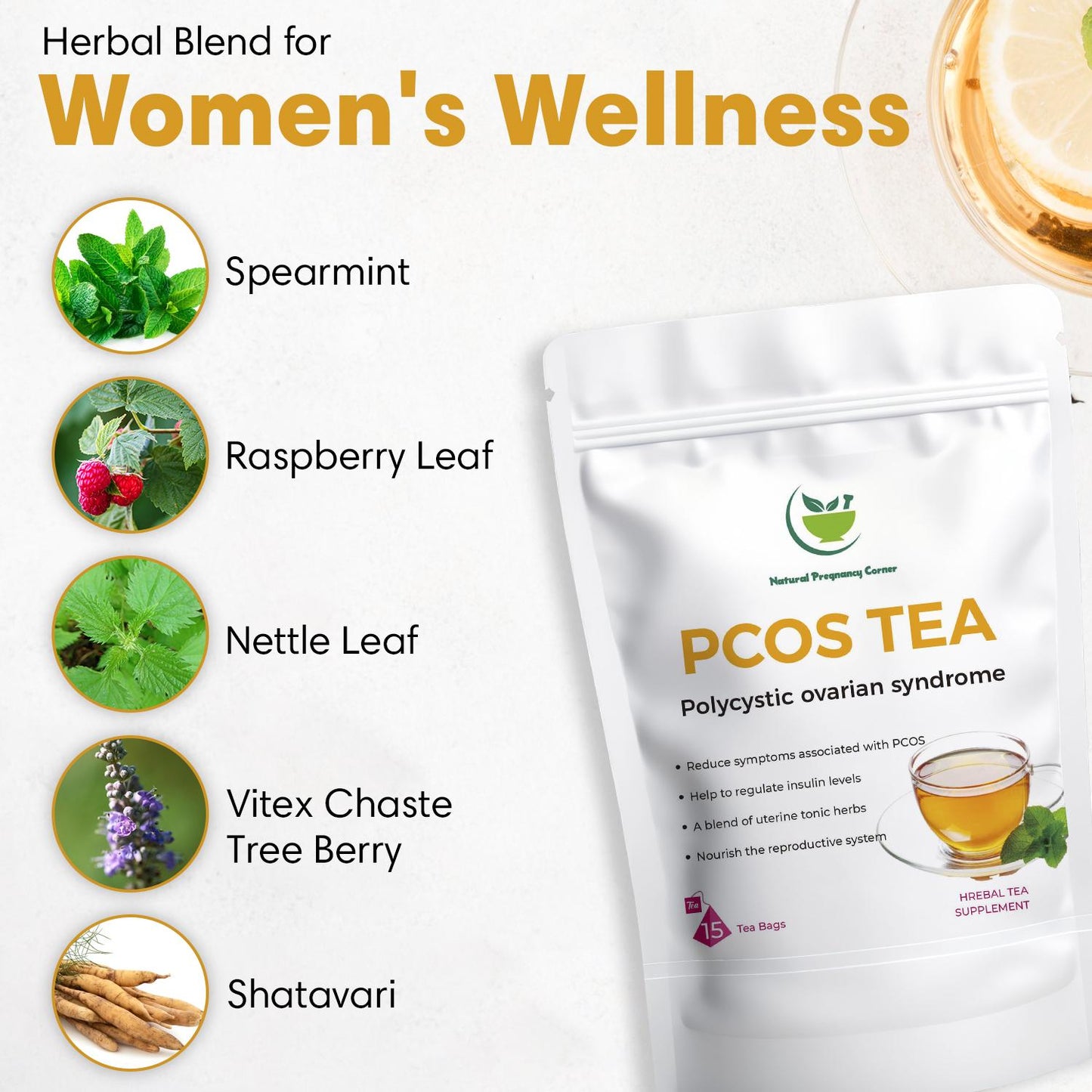 PCOS Tea for PCOS / PCOD