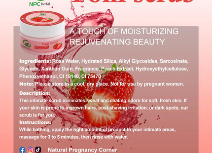 Yoni Scrub / Vaginal Scrub