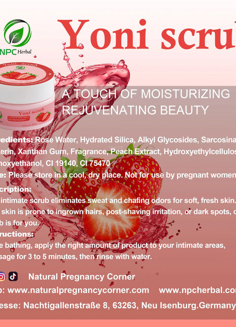 Yoni Scrub / Vaginal Scrub