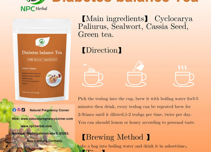 Diabetes/Sugar Balance Tea