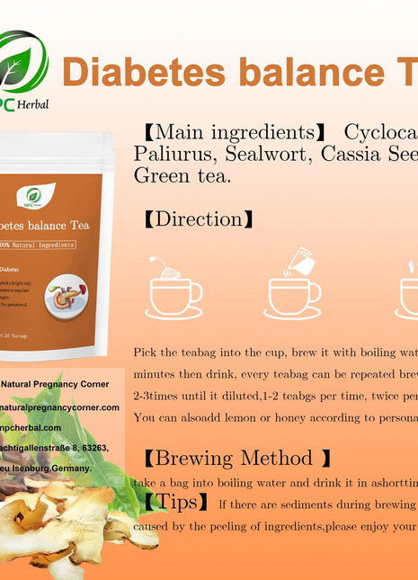 Diabetes/Sugar Balance Tea