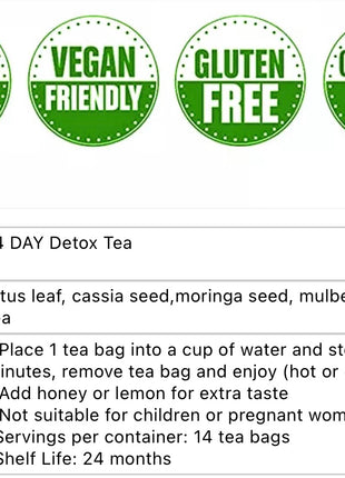 Slim detox Tea